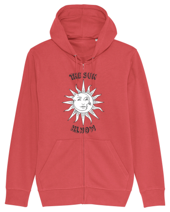 The sun Carmine Red
