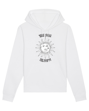 The sun White