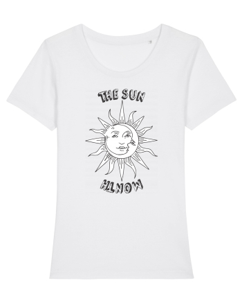 The sun White