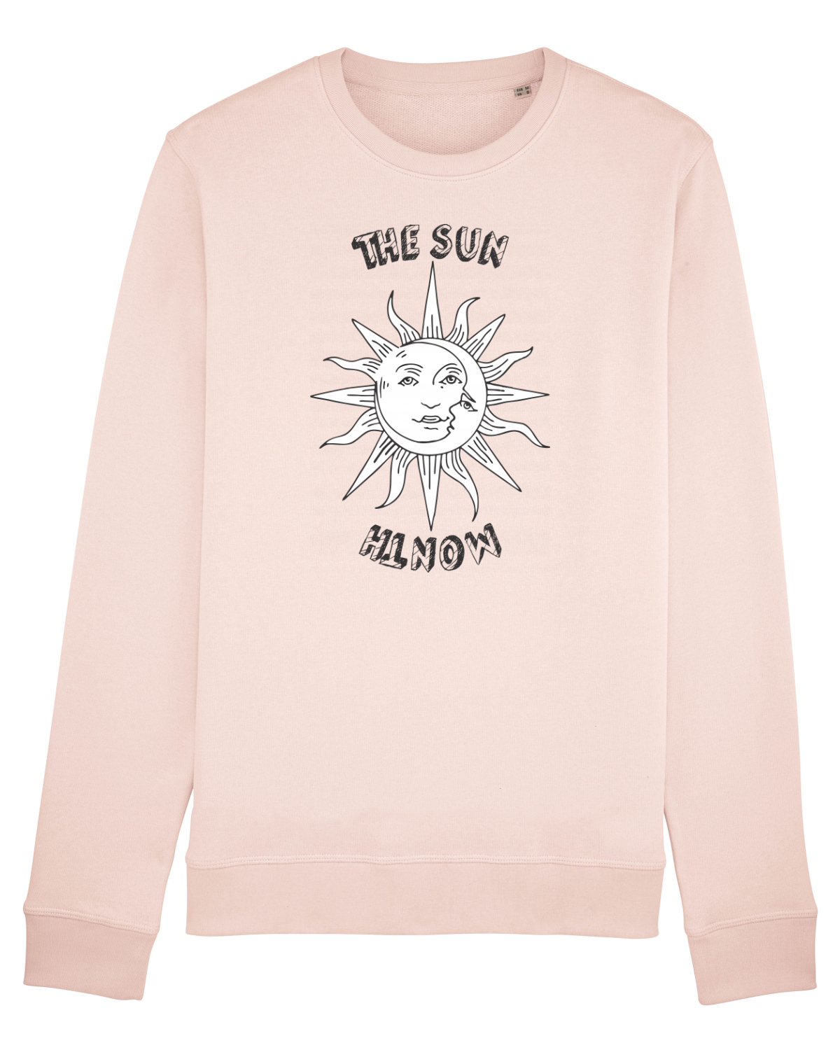 Bluză mânecă lungă Unisex Rise Candy Pink