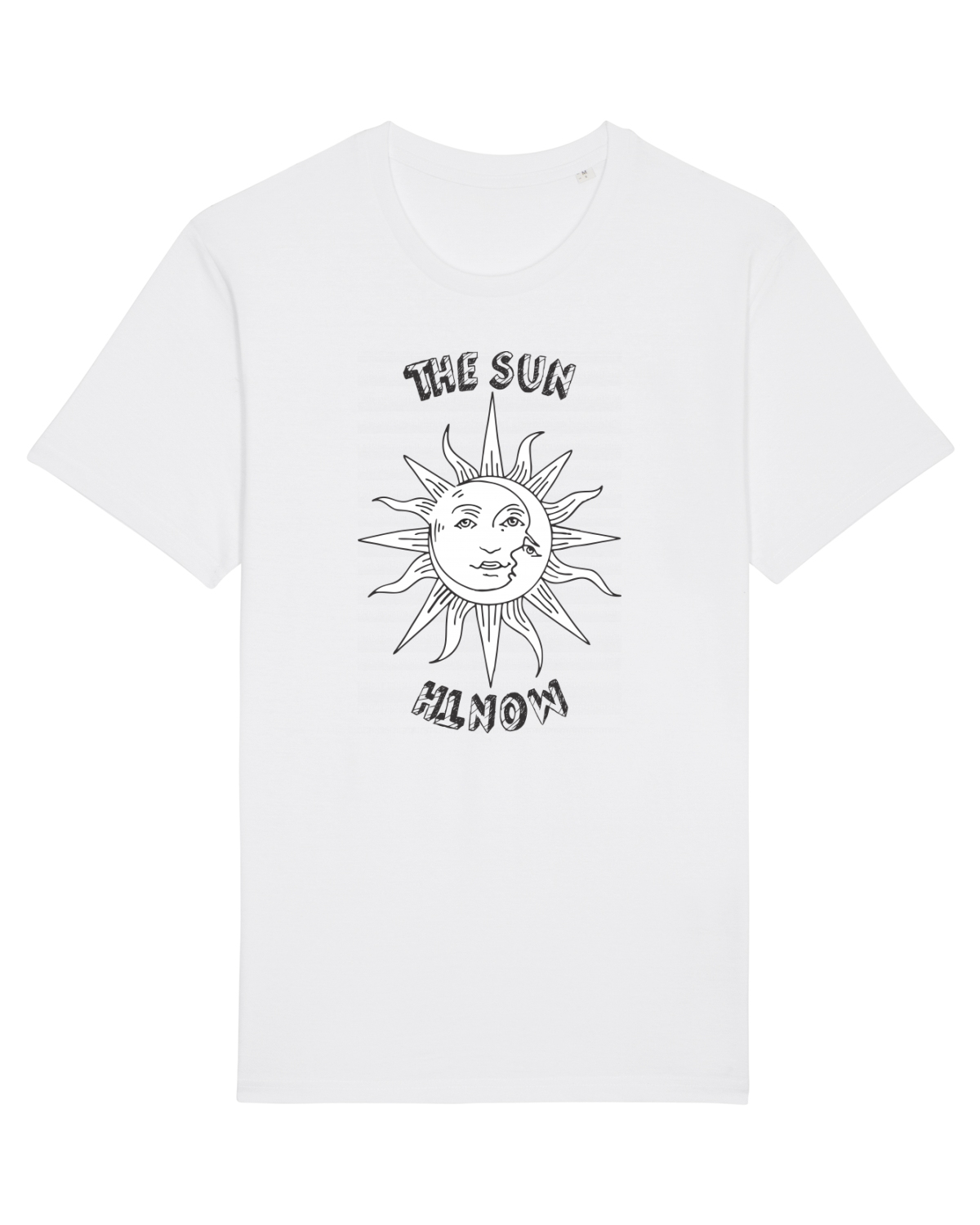 Tricou mânecă scurtă Unisex Rocker White