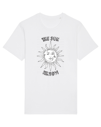 The sun White
