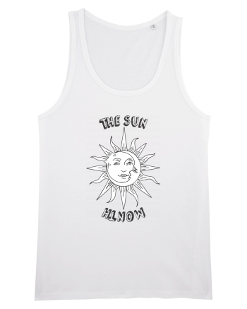 The sun White