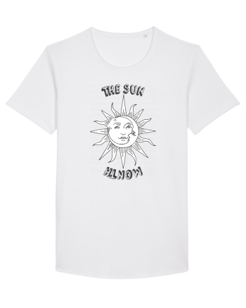 The sun White