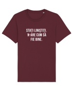 Stati Linistiti Tricou mânecă scurtă Unisex Rocker
