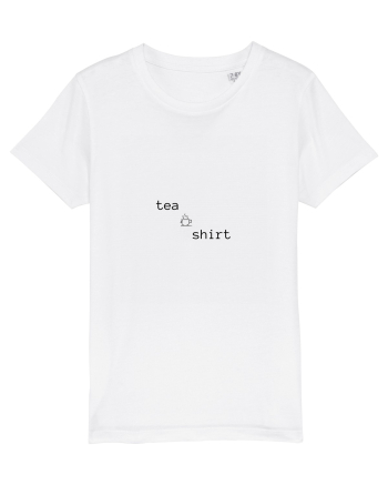 Tea shirt White