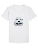 Mașina înghețată  Tricou mânecă scurtă guler larg Bărbat Skater