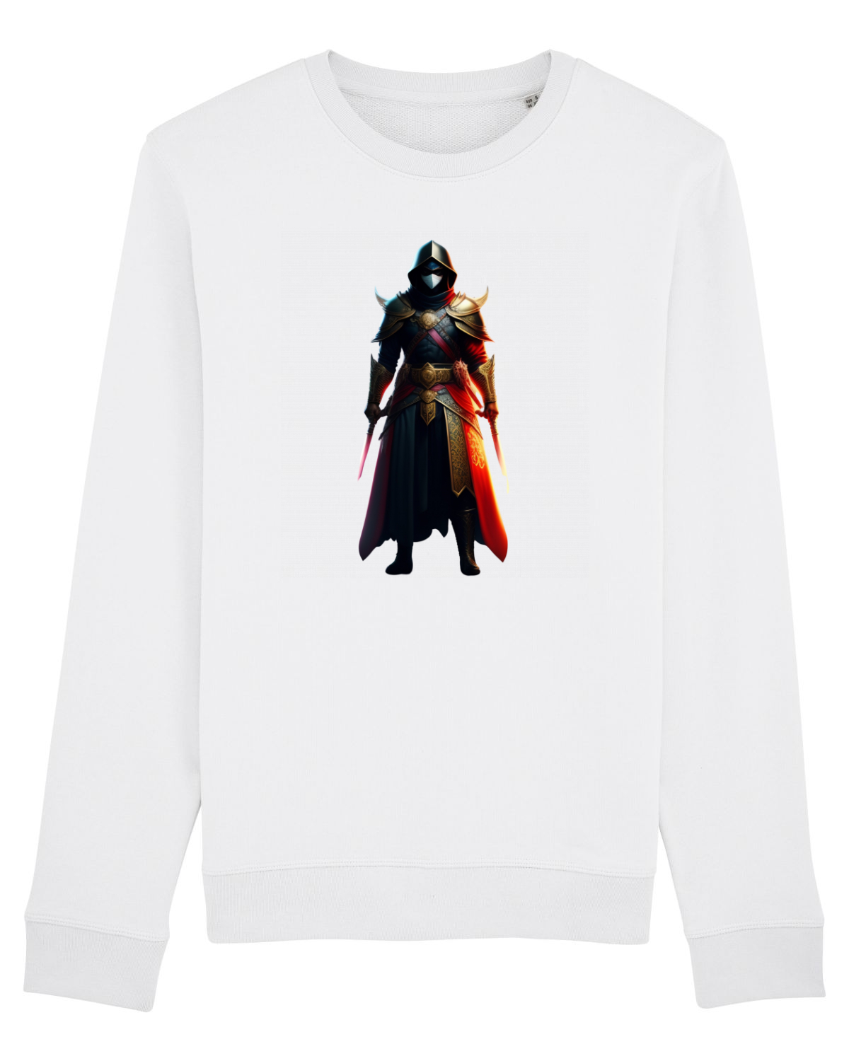 Bluză mânecă lungă Unisex Rise White
