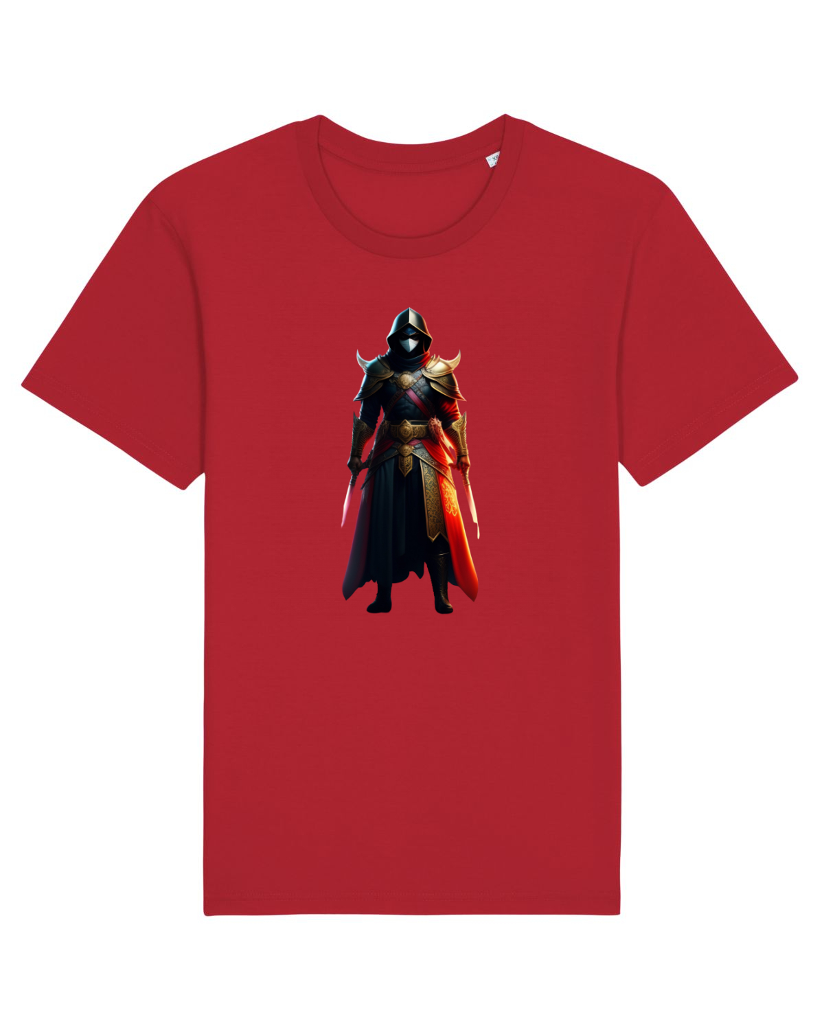 Tricou mânecă scurtă Unisex Rocker Red
