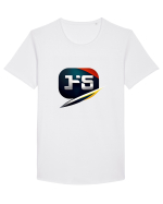 F.S Tricou mânecă scurtă guler larg Bărbat Skater