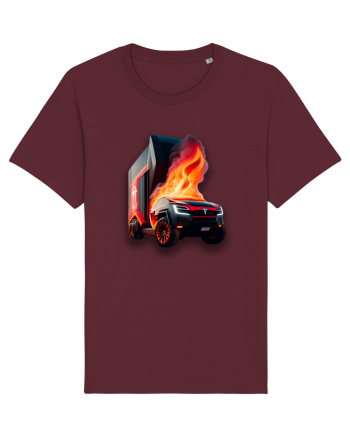 Vehiculul Electric al Viitorului Burgundy