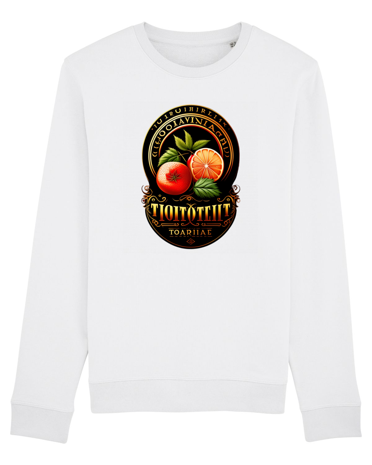 Bluză mânecă lungă Unisex Rise White