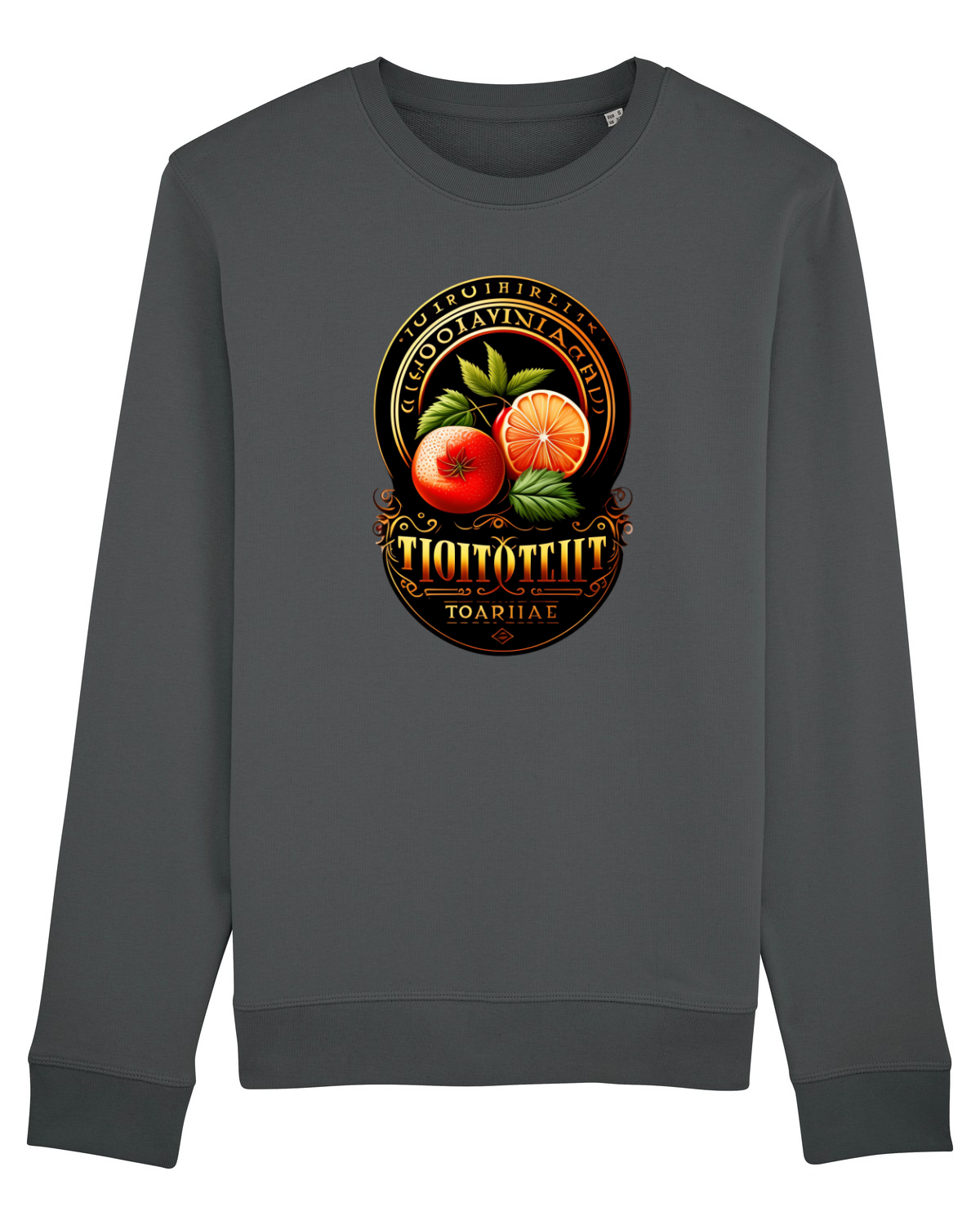 Bluză mânecă lungă Unisex Rise Anthracite