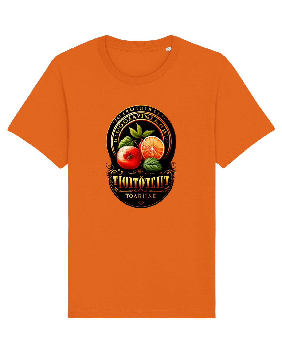 Tricou mânecă scurtă Unisex Rocker Bright Orange