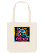 Retro Power Bear Sacoșă textilă