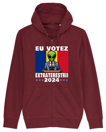 EU VOTEZ EXTRATERESTRII 2024 Burgundy