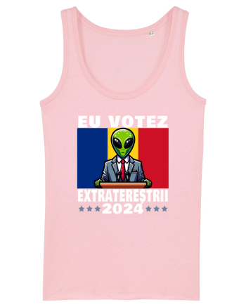 EU VOTEZ EXTRATERESTRII 2024 Cotton Pink