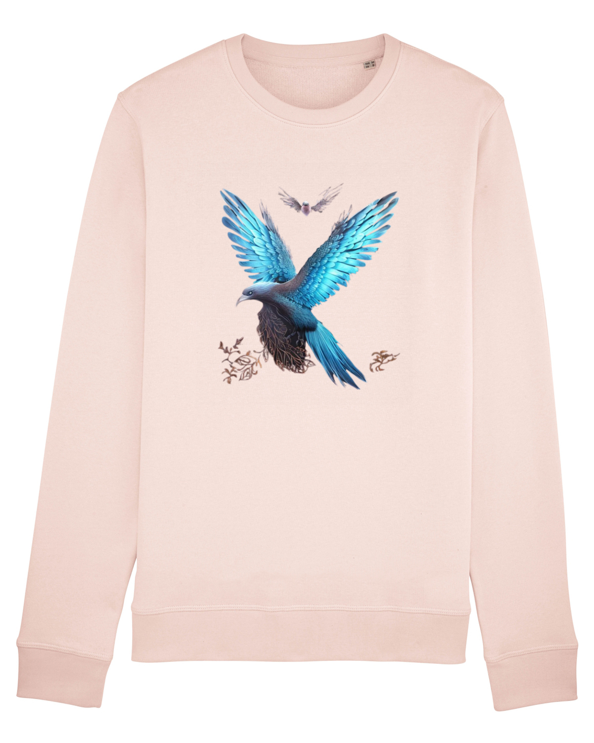 Bluză mânecă lungă Unisex Rise Candy Pink