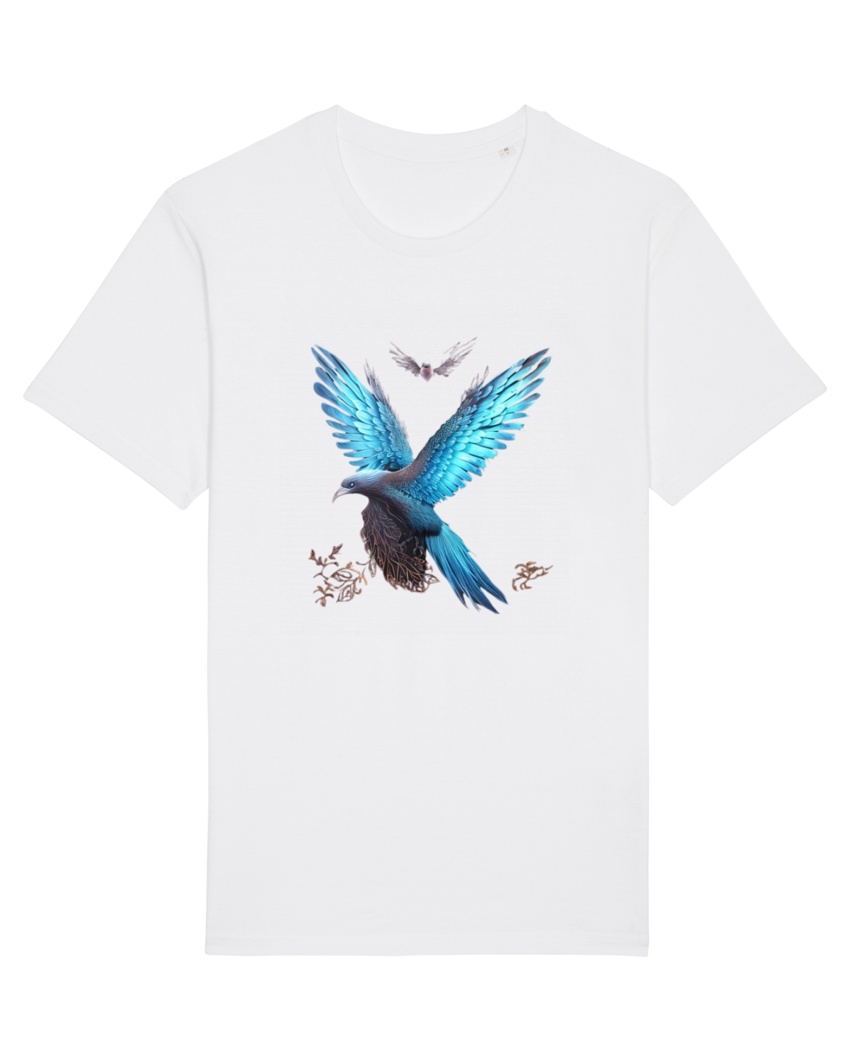 Tricou mânecă scurtă Unisex Rocker White