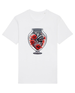 Florii Aprinse Tricou mânecă scurtă Unisex Rocker