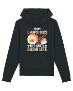 From Chopsticks to T-Shirts Sushi Life Hanorac Unisex Drummer