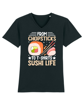 From Chopsticks to T-Shirts Sushi Life Black