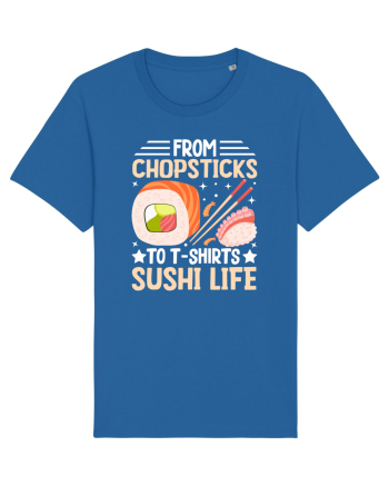 From Chopsticks to T-Shirts Sushi Life Royal Blue