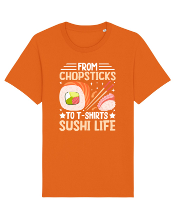 From Chopsticks to T-Shirts Sushi Life Bright Orange