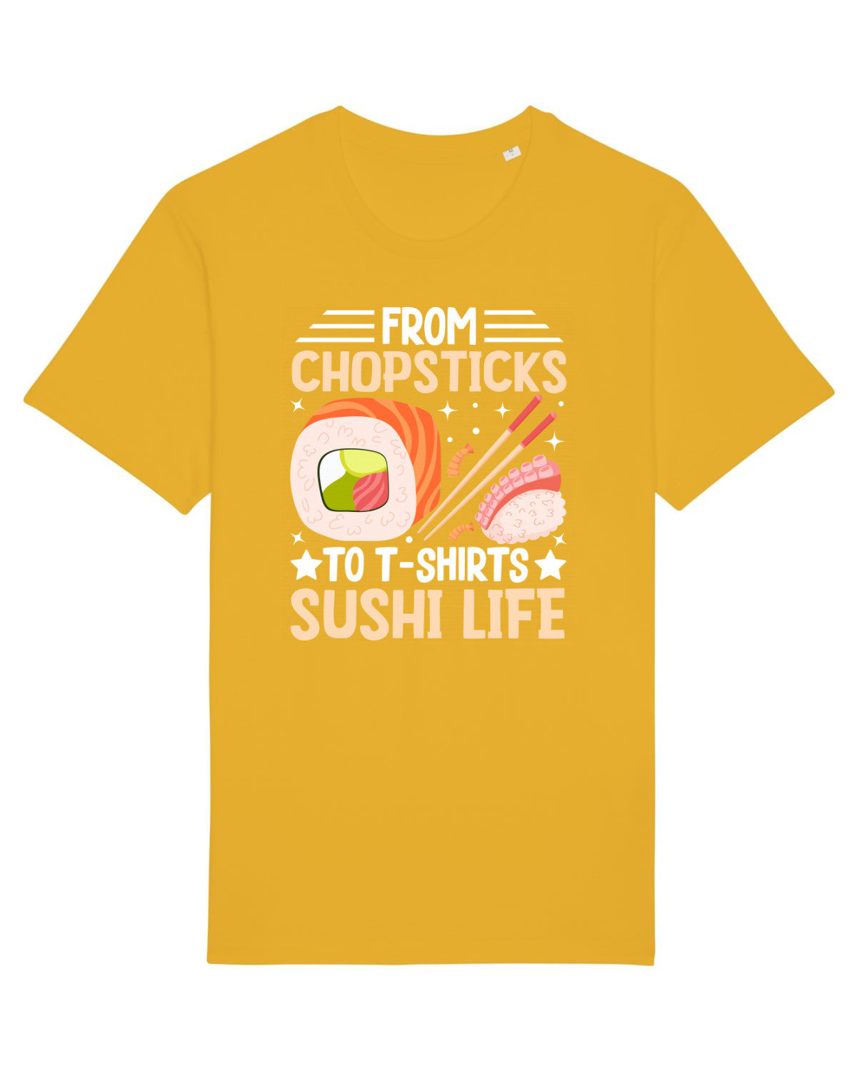 Tricou mânecă scurtă Unisex Rocker Spectra Yellow