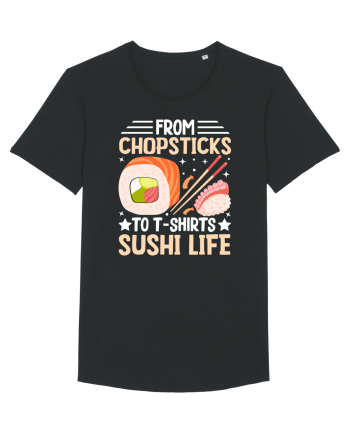From Chopsticks to T-Shirts Sushi Life Black