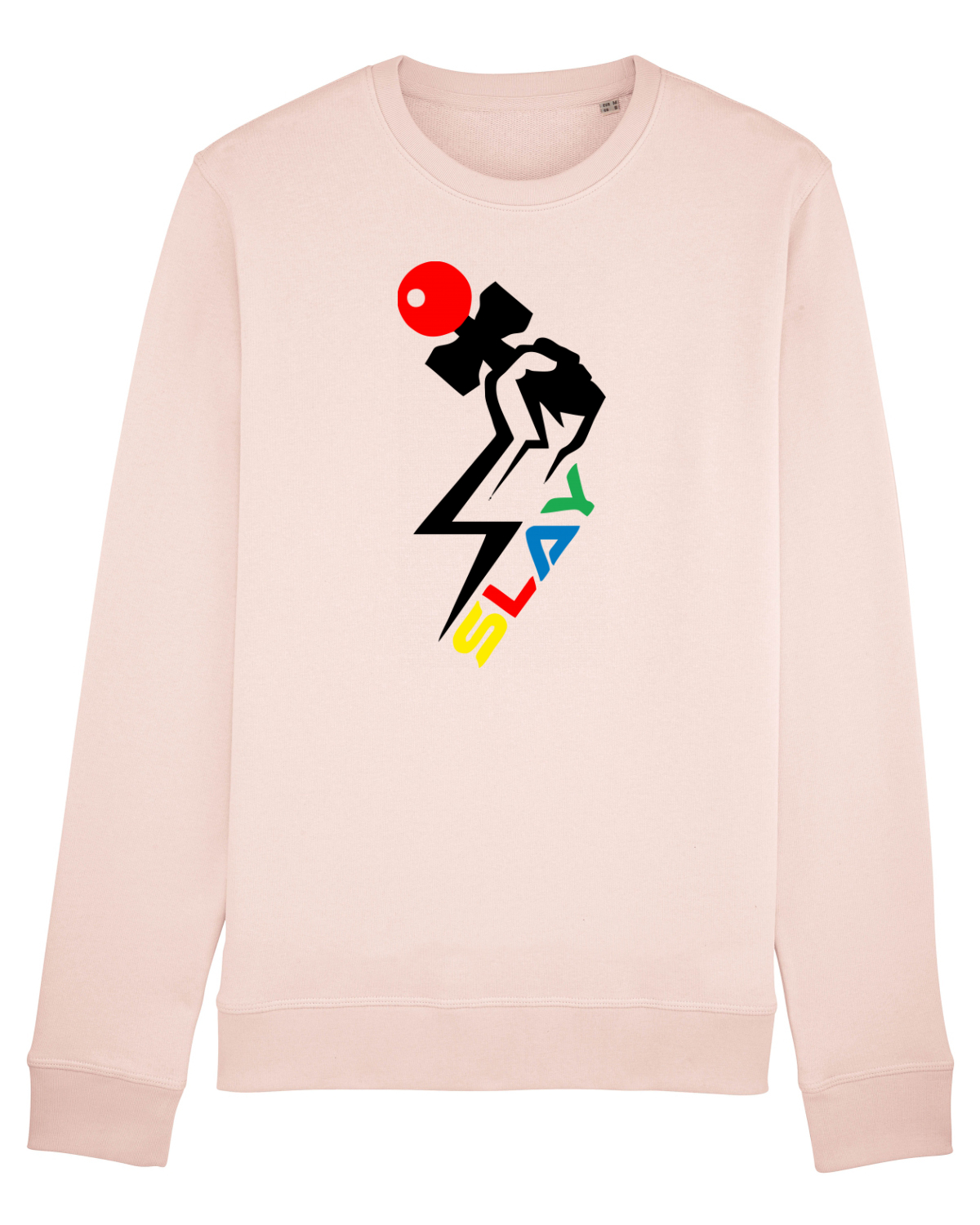 Bluză mânecă lungă Unisex Rise Candy Pink