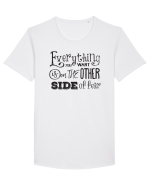 Dincolo de teamă Tricou mânecă scurtă guler larg Bărbat Skater