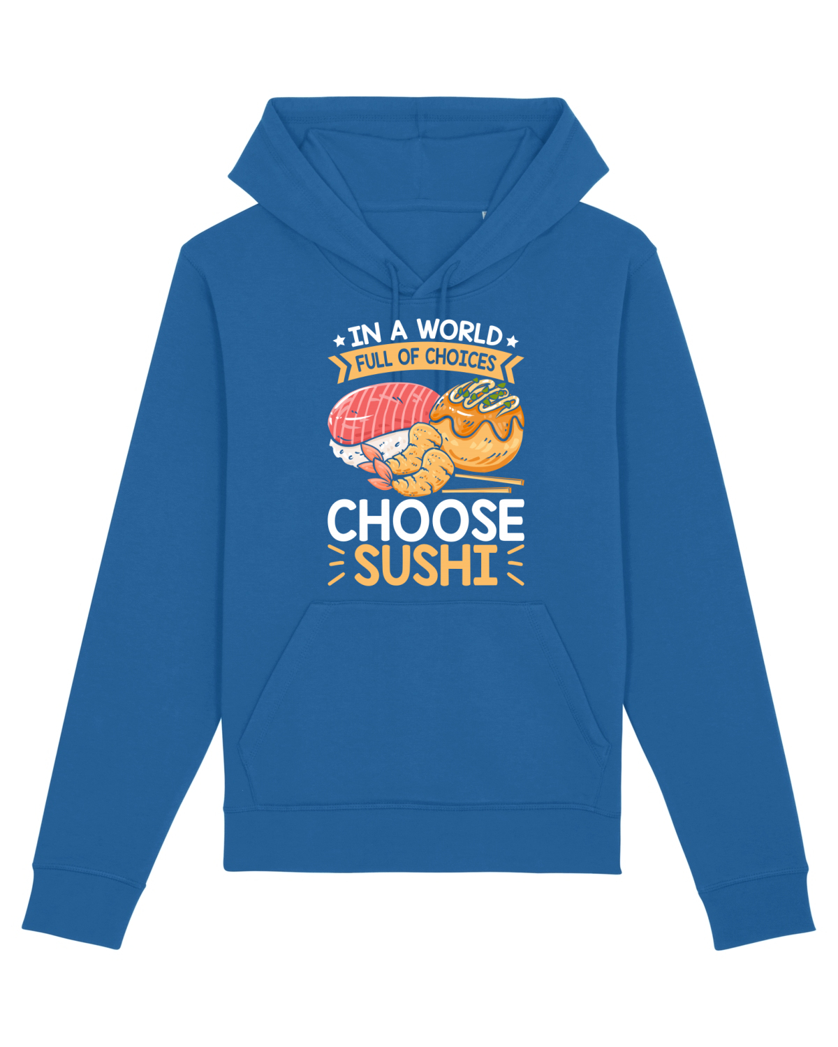 Hanorac Unisex Drummer Royal Blue
