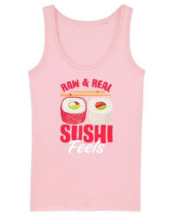 Raw & Real Sushi Feels Cotton Pink