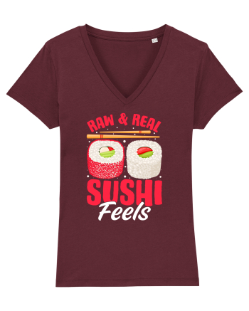 Raw & Real Sushi Feels Burgundy