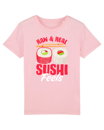 Raw & Real Sushi Feels Cotton Pink