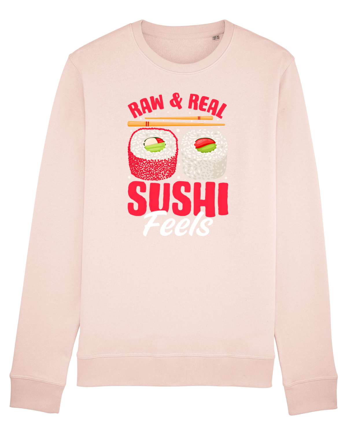 Bluză mânecă lungă Unisex Rise Candy Pink