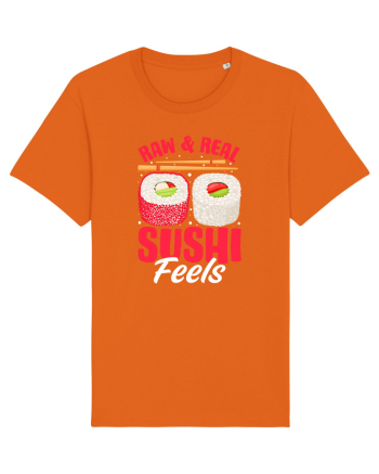Raw & Real Sushi Feels Bright Orange