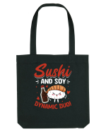 Sushi and Soy Dynamic Duo! Sacoșă textilă