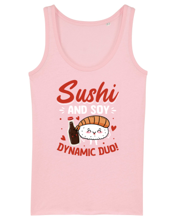 Sushi and Soy Dynamic Duo! Cotton Pink