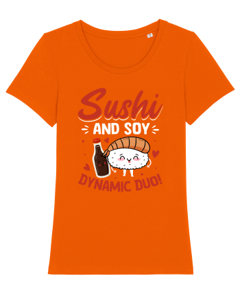 Sushi and Soy Dynamic Duo! Bright Orange