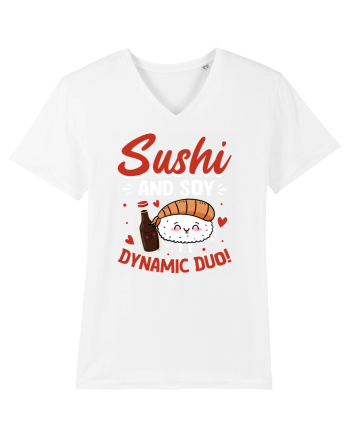 Sushi and Soy Dynamic Duo! White