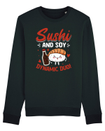 Sushi and Soy Dynamic Duo! Bluză mânecă lungă Unisex Rise
