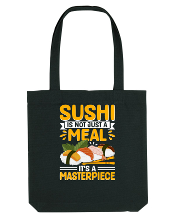Sushi is not just a meal, it's a masterpiece Black
