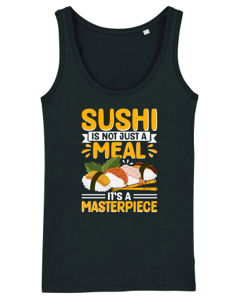 Sushi is not just a meal, it's a masterpiece Black