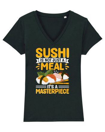 Sushi is not just a meal, it's a masterpiece Black