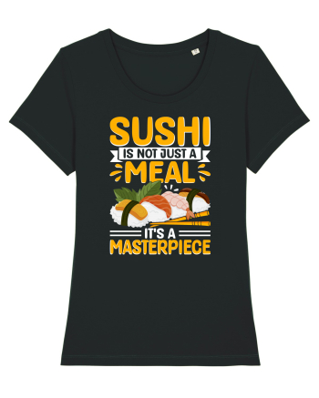 Sushi is not just a meal, it's a masterpiece Black