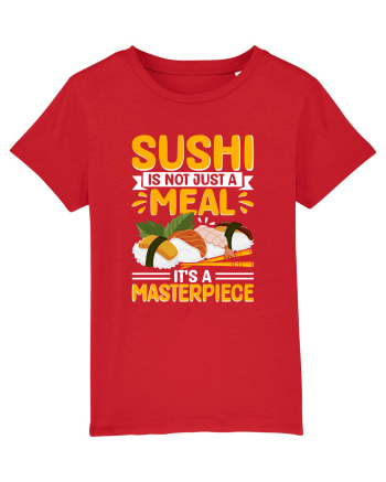 Sushi is not just a meal, it's a masterpiece Red