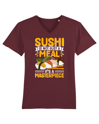 Sushi is not just a meal, it's a masterpiece Burgundy