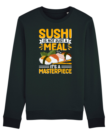 Sushi is not just a meal, it's a masterpiece Black